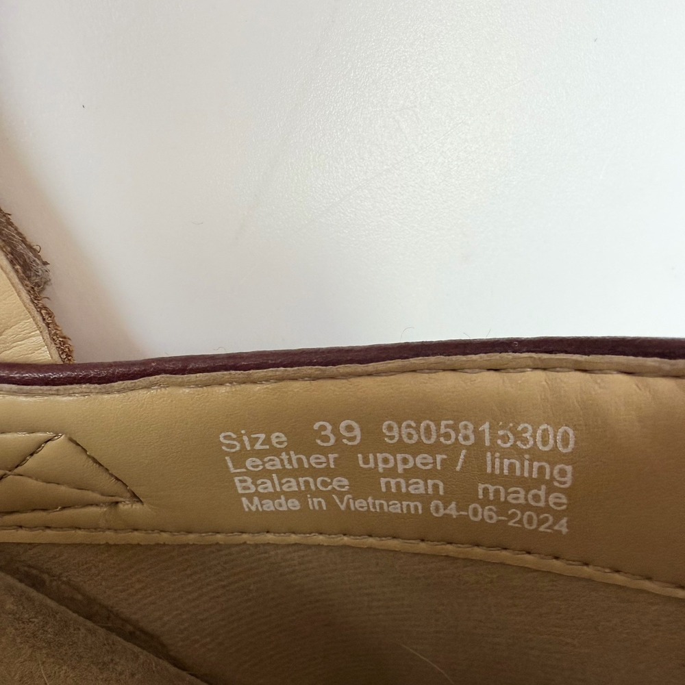 Dansko Merrin Brown Leather Slingback Clogs Women's 39 US 8.5-9 - Picture 13 of 15